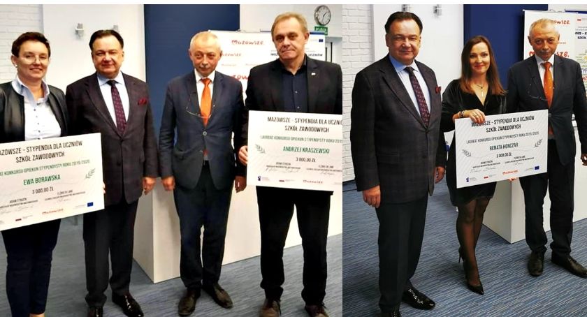 Najlepsi opiekunowie (w tym troje z naszych szkół) stypendystów wyróżnieni