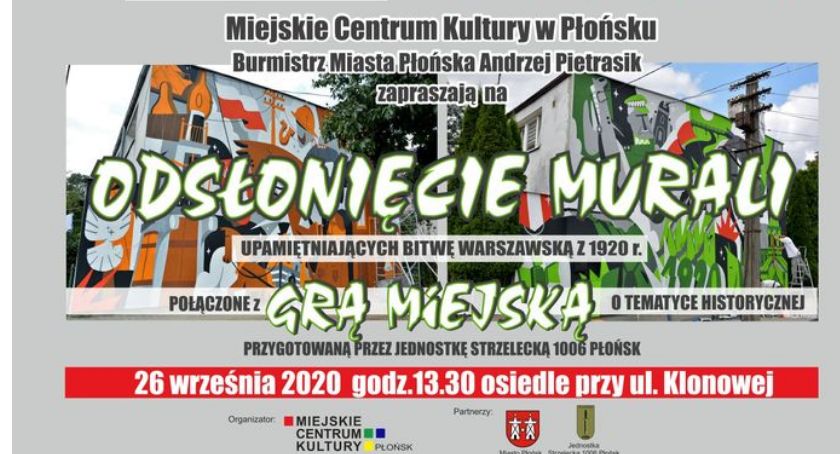 W sobotę odsłonięcie upamiętniających Bitwę Warszawską murali