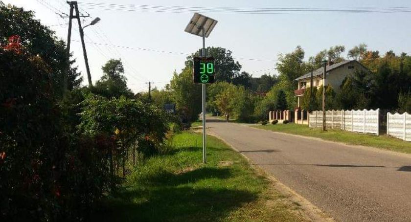 Pokazuje prędkość w Grabiu