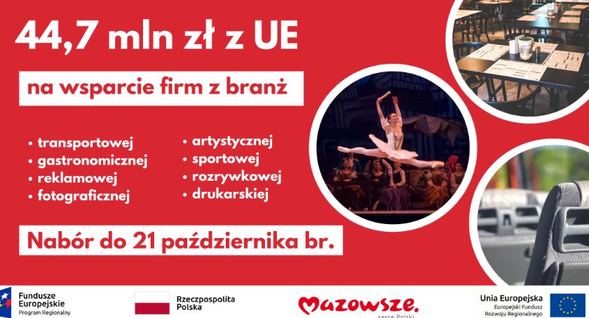 Kolejne wsparcie Samorządu Województwa dla przedsiębiorców