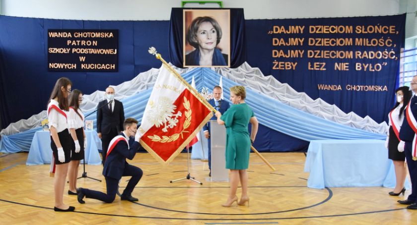 Historyczny dzień dla SP Nowe Kucice - Wanda Chotomska patronką szkoły