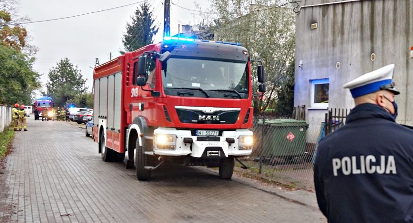 Ewakuacja bloku na szczęście skończyła się tylko na strachu