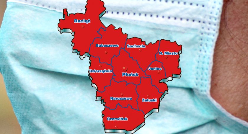 Cały kraj czerwoną strefą! Zobacz jakie obostrzenia w powiecie płońskim od soboty 24 października