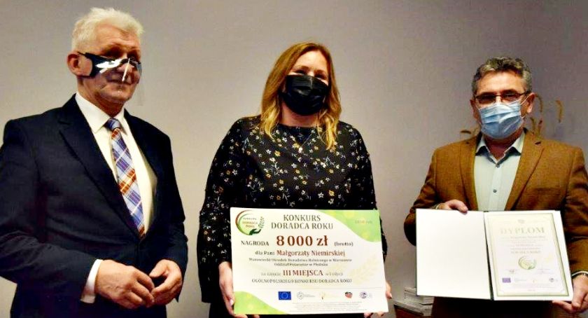 Małgorzata Niemirska doradcą roku na Mazowszu i trzecią w kraju!