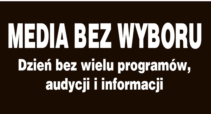 MEDIA BEZ WYBORU - „NIE” dla DODATKOWEGO podatku od reklam