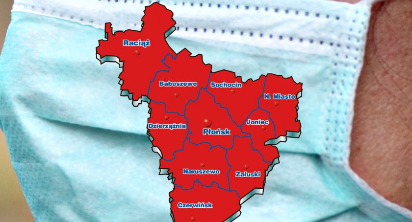 Jeśli będzie epidemiologiczna regionalizacja - to powiat płoński „zaświeci” na czerwono!