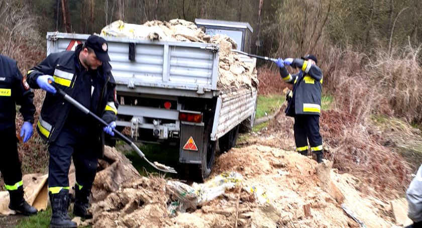 Uprzątnęli dzikie wysypisko w sochocińskim lesie