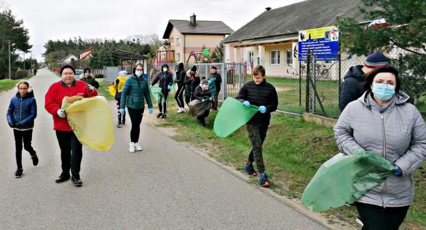 Krępica świątecznie posprzątana