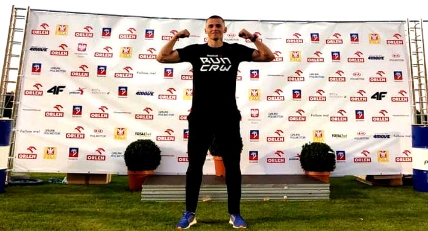 Super dni Trzaski - sprinter płońskiego MKS z dwoma medalami akademickich mistrzostw Polski!