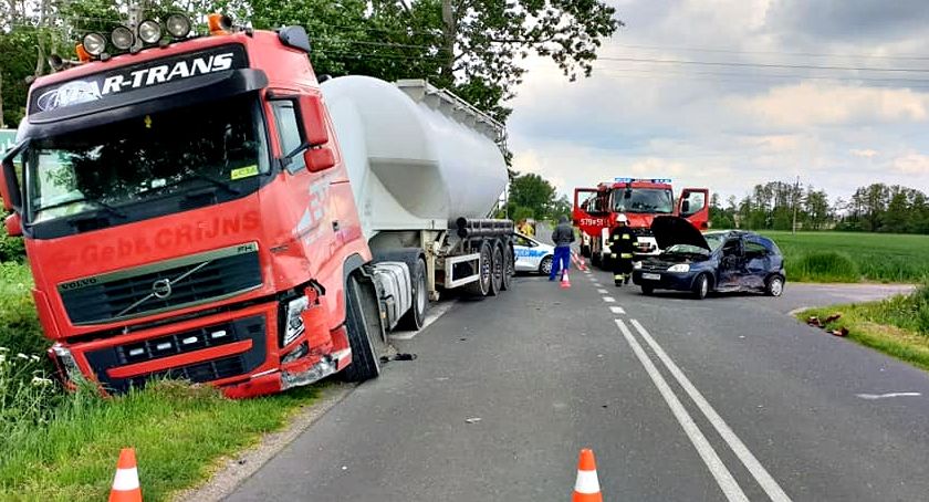 Wypadek w Nowej Dzierzążni - 89-latka zabrało lotnicze pogotowie