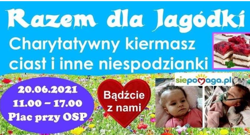 Akcja pomocy trwa - piknik dla Jagódki w Raciążu