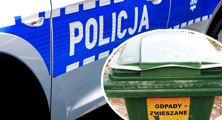 Był poszukiwany - wpadł, bo... zaśmiecał
