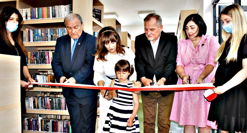 Biblioteka po remoncie - uroczyste otwarcie w Sochocinie