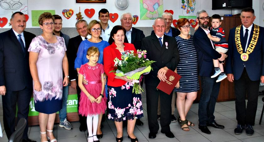Świętowanie złotych godów w Skarżynie
