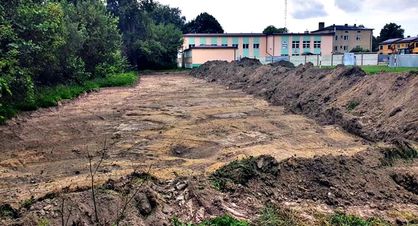 Budowa hali przy SP Stróżewo ruszyła na dobre