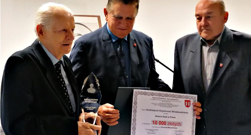 Nagroda Naukowa im. Jana Walerego Jędrzejewicza dla Andrzeja Kajetana Wróblewskiego
