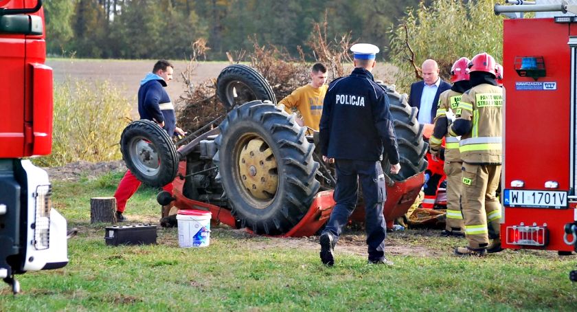 9-latek pod ciągnikiem - tragedia była o krok