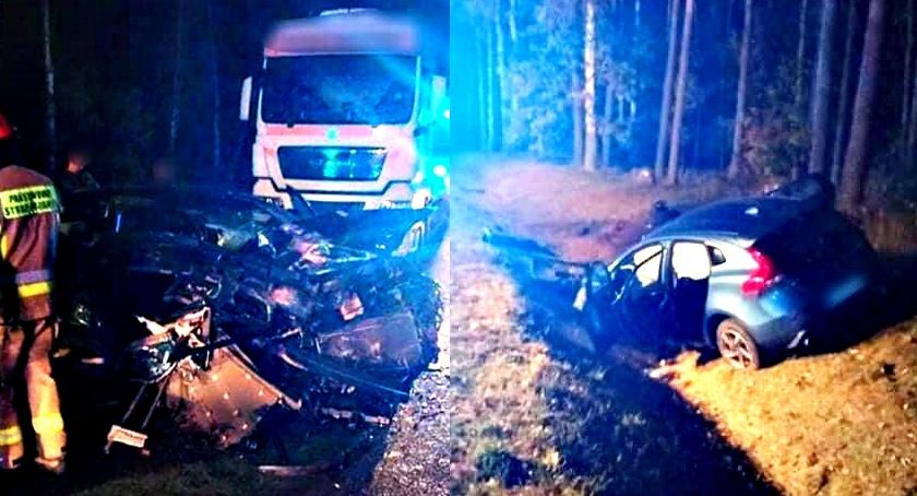 Tragiczna czołówka na drodze Raciąż - Glinojeck