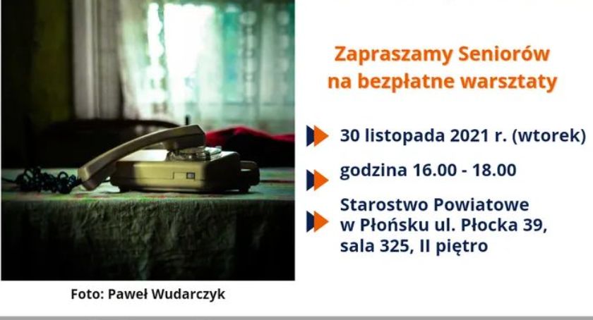 Warsztaty dla seniorów - by nie dać się oszukać