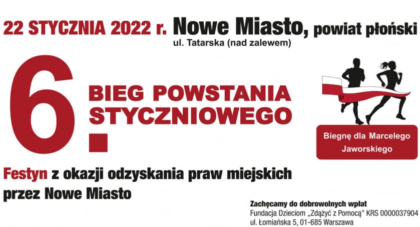Już niebawem - 22 stycznia - Bieg Powstania Styczniowego