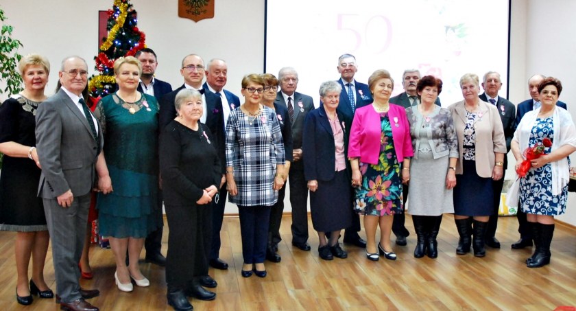 Świętowanie złotych godów w Dzierzążni