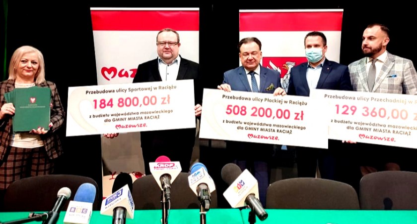 Będzie przebudowa trzech ulic w Raciążu