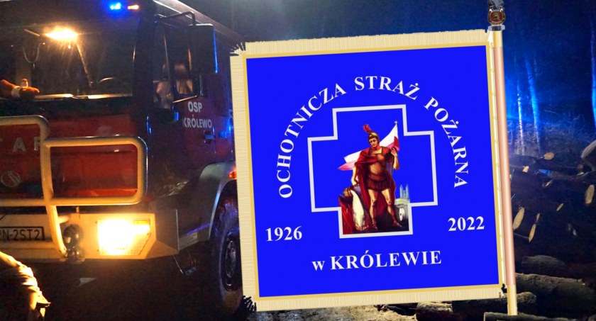 OSP Królewo zbiera na sztandar