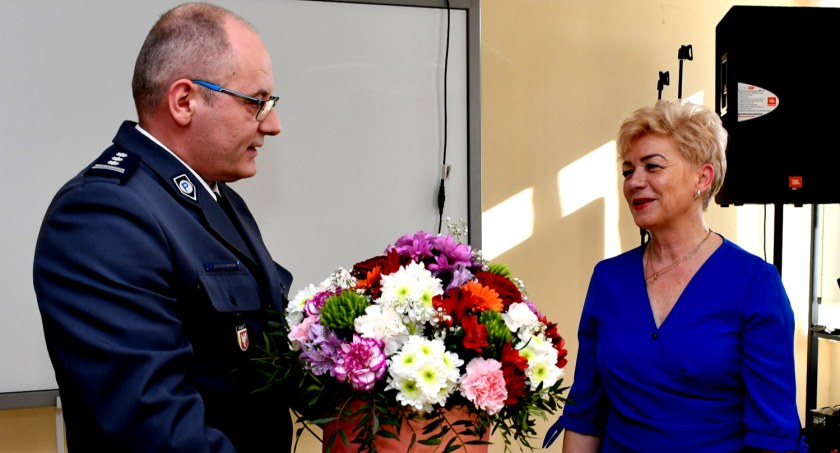 Uroczyste pożegnanie w płońskiej komendzie policji