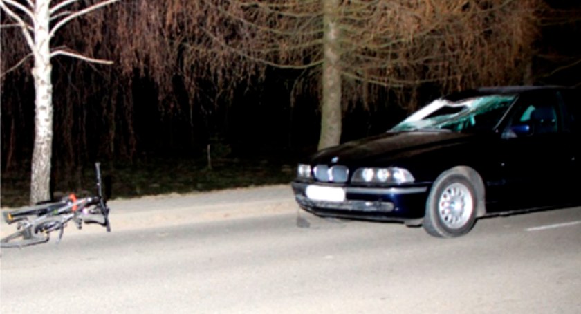 Tragiczny wypadek w Arcelinie - rowerzysta zmarł na miejscu
