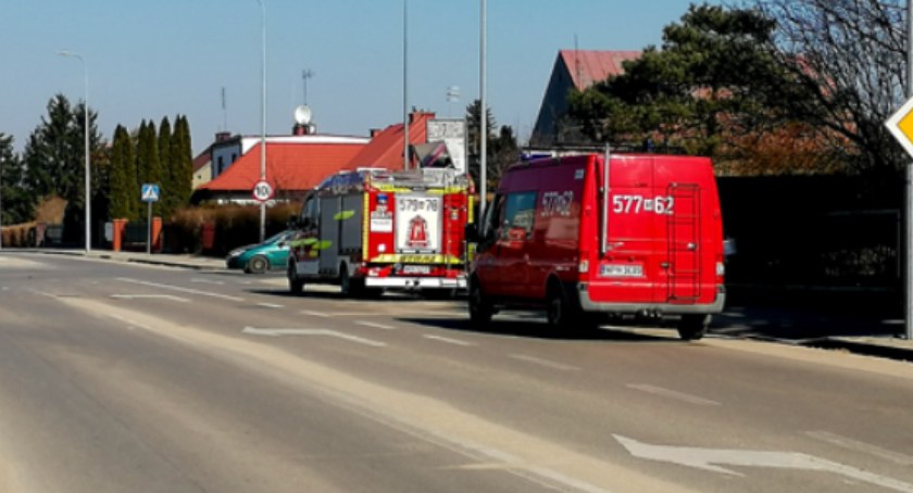 Trzy osoby przewieziono do szpitala