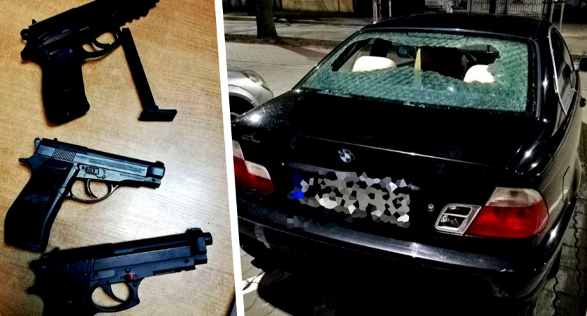 „Nowoczesny western” na drodze ze Strachowa do Płońska - strzały z audi w pościgu za bmw