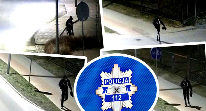 Zdewastowana wiata - policja szuka sprawcy