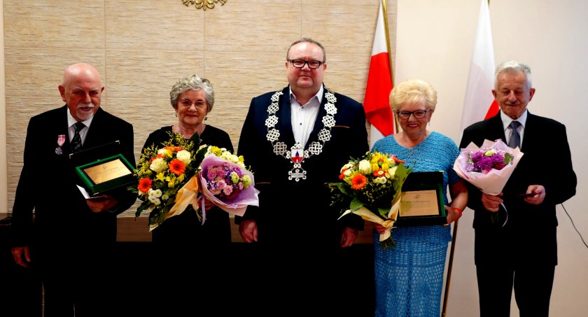 Świętowanie złotych godów w Raciążu