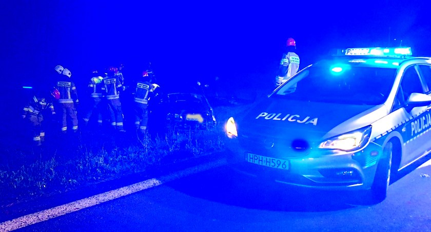 Skutki mogły być tragiczne - dachowanie z 3 promilami