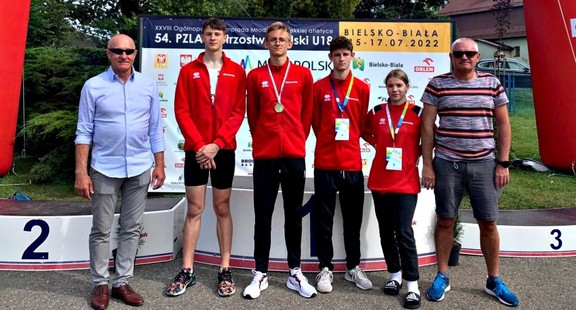 Złoto Ptasiewicza i wiele wartościowych wyników - ekipa płońskich lekkoatletów wróciła z mistrzostw Polski U18
