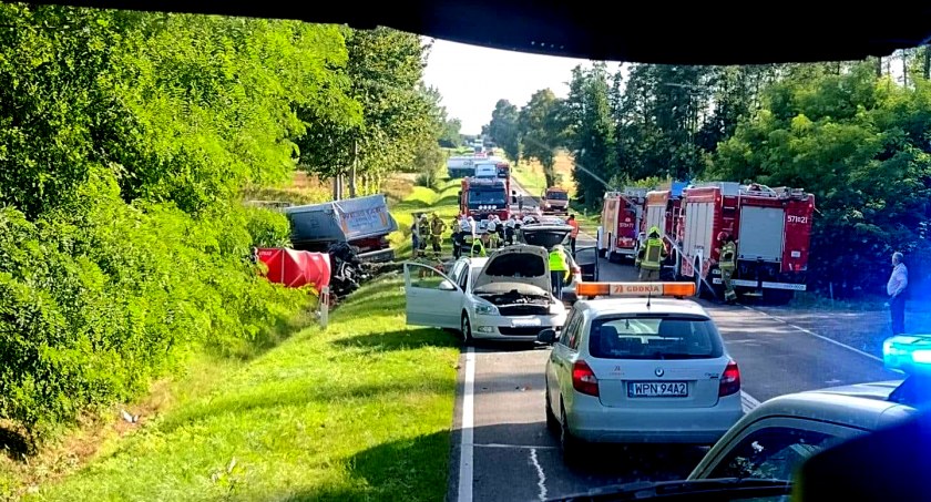 Policja o tragicznym wypadku w Żukowie 