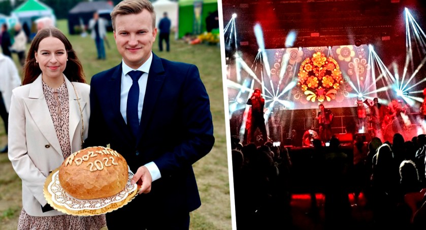 Chleba i... zabawy, czyli ciekawa niedziela w Jeżewie na dożynkach gminy Płońsk