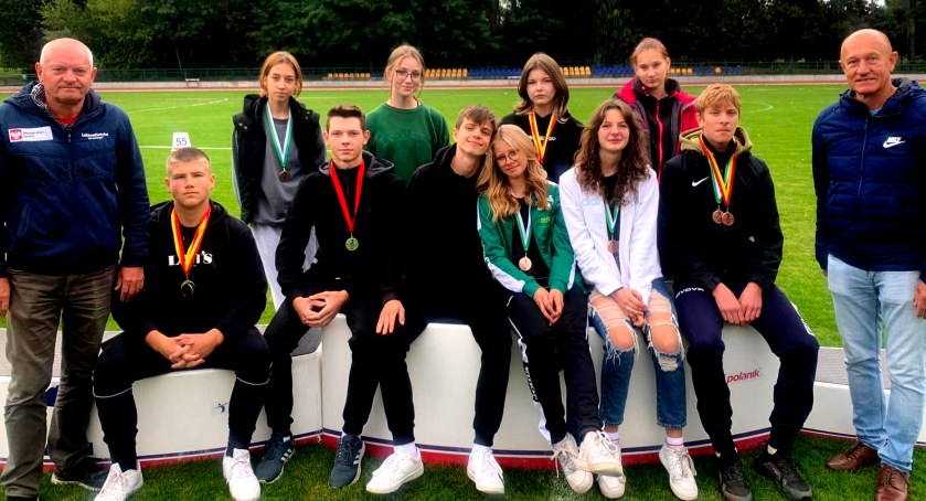 10 medali młodzików na lekkoatletycznych mistrzostwach Mazowsza