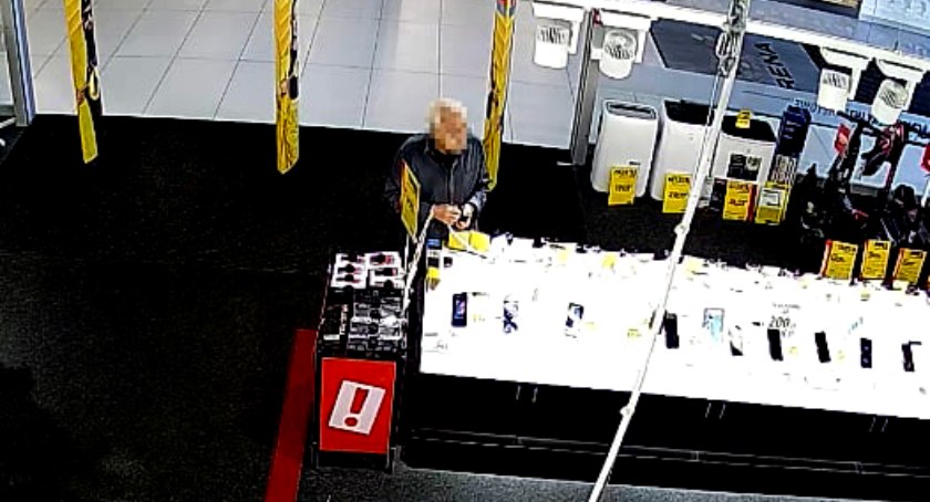 72-letni amator komórek - wpadł na gorącym uczynku