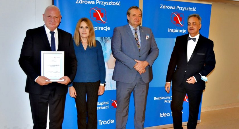 Paweł Obermeyer odebrał nagrodę za innowacyjny projekt wdrożony w Szpitalu Czerniakowskim
