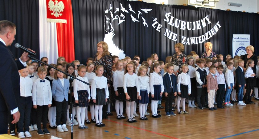 Święto pierwszoklasistów - ślubowanie w SP 2 Płońsk