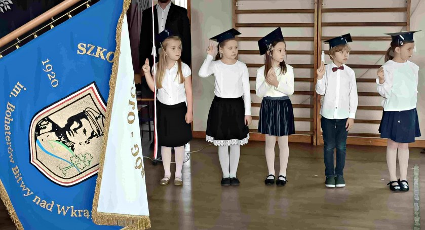 Święto pierwszoklasistów - ślubowanie w SP Joniec