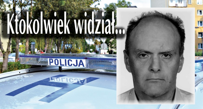 Płońska policja poszukuje zaginionego 54- letniego Andrzeja Kamińskiego