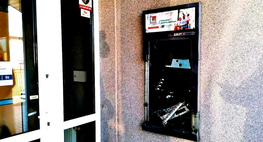 Sprawcy wysadzenia bankomatu w Nacpolsku nie zostali ustaleni