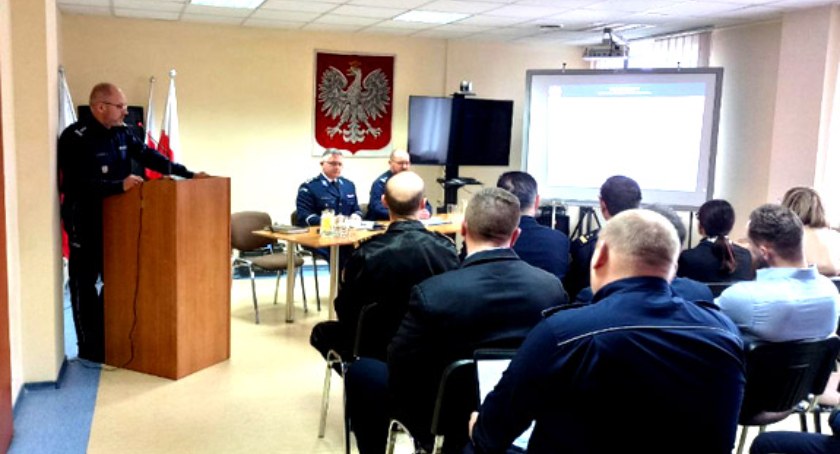 Odprawa roczna i podsumowanie wyników pracy powiatowej komendy policji