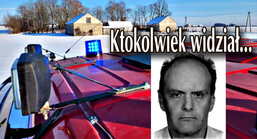Ponowny apel w sprawie zaginionego 54-latka