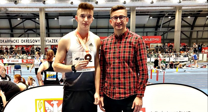 Brąz sprintera płońskiego Gimnazjonu w mistrzostwach Polski juniorów