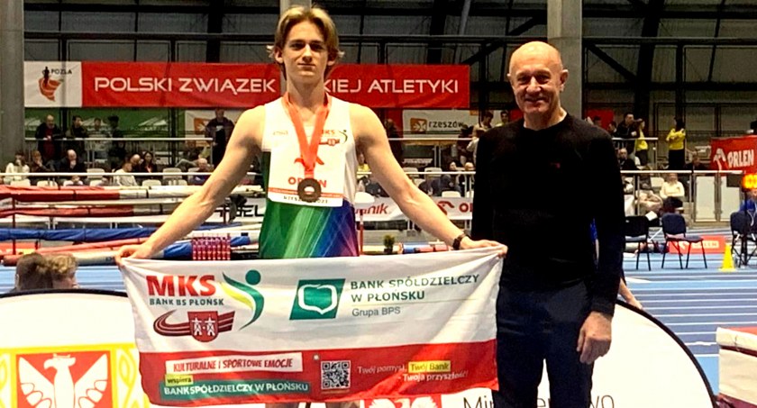 Brąz Ptasiewicza na mistrzostwach Polski juniorów w skoku w dal