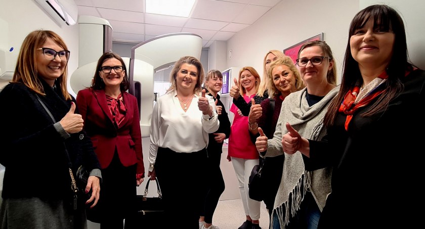 Dały dobry przykład - mammografia nie tylko na Dzień Kobiet