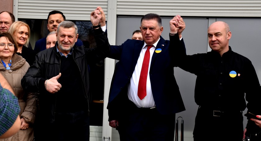 Mer ukraińskiego Tarnopola przyjechał osobiście podziękować Płońskowi za pomoc